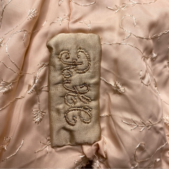 Vintage Reichbart Mink Shawl Collared Boucle Cardigan - Picture 10 of 10